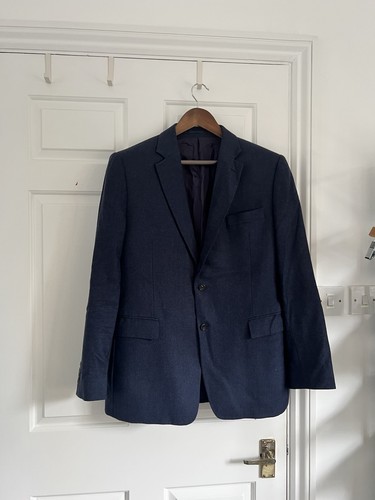 Chester barrie men blue wool - barrie, men's