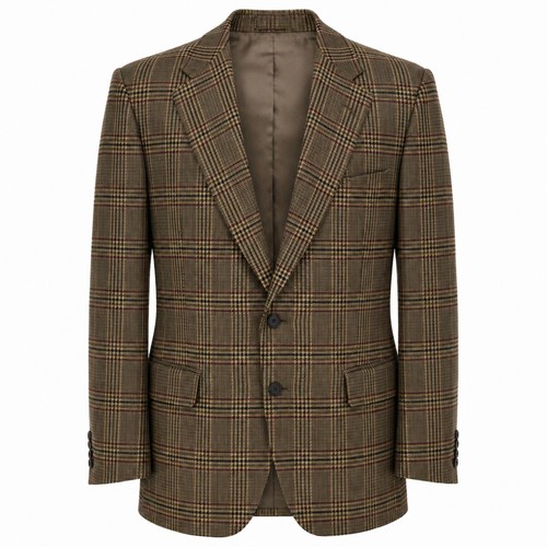 Chester barrie brown check - barrie,