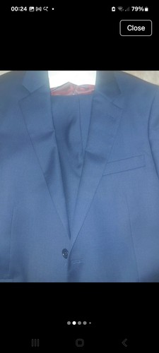 Chester barrie blue wool - chester,